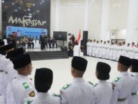 Wali Kota Munafri Kukuhkan Paskibraka 2025, Tekankan Semangat dan Mental Tangguh