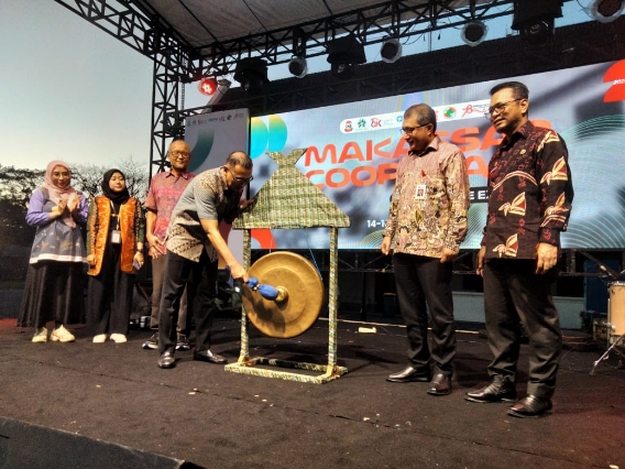 Resmi di Gelar, Makassar Coop Space Cooperative Expo 2025 Jadi Semangat Koperasi Merah Putih
