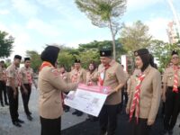 Hari Pramuka ke-64: Munafri -Aliyah Dapat Penghargaan Ketua dan Wakil MABICAB Pramuka