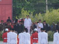 Dipimpin Wali Kota Munafri, Upacara HUT ke-80 RI Makassar Berlangsung Khidmat di Lapangan Karebosi