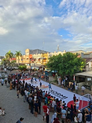 KORMI Makassar Ajak Warga Mariso Giat Berolahraga Tradisional