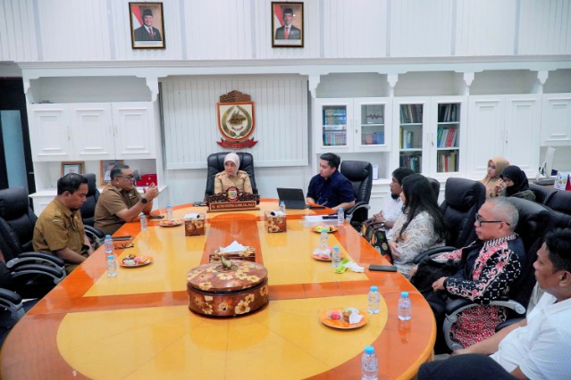 Wakil Wali Kota Makassar Terima Audiensi Production house MAF World Pictures, Bahas Film Budaya Lokal