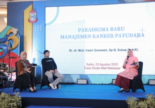 TP PKK Makassar Gelar Talkshow Pasang Usia Subur, Edukasi Kanker Payudara dan Keluarga Berencana
