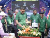 Wali kota dan Ketua TP PKK Makassar Ramaikan Fun Walk dan Launching Urban Farming di Bukit Baruga Antang