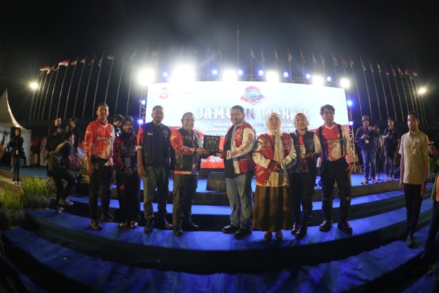 Munafri-Aliyah Jamu Makan Malam Peserta Bikers Movement 2025 di Anjungan Pantai Losari