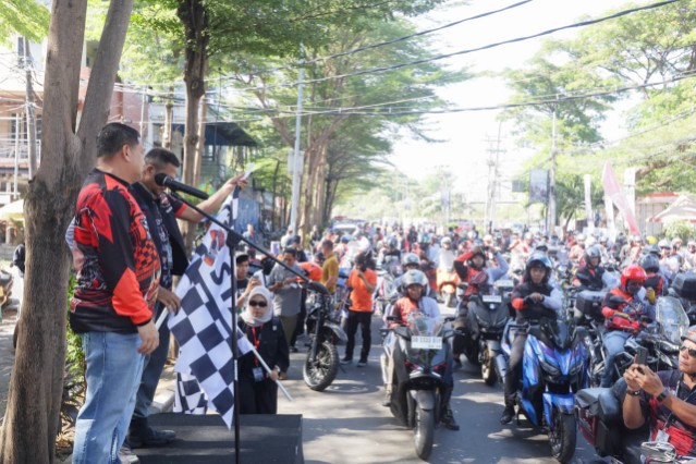 Ratusan HDCI Start dari Anjungan Pantai Losari, Dilepas Wali Kota Makassar