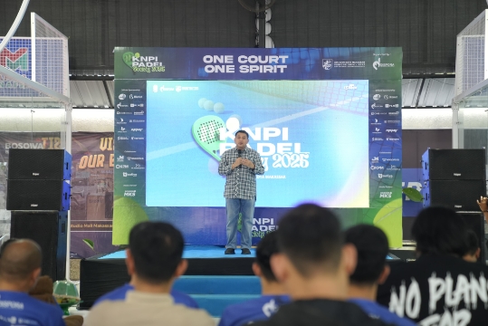 Wali Kota Munafri Buka Kompetisi KNPI Padel Society 2025 di Makassar