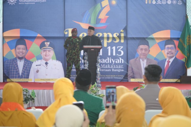 Hadiri Milad ke-113, Munafri Ingin Pemkot-Muhammadiyah Perkuat Sosial dan Ekonomi Bangun Kota