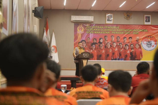 Munafri Apresiasi Federasi Barongsai Jadi Perekat Keberagaman di Pelantikan FOBI Makassar