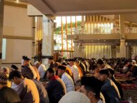 Ribuan Jamaah Laksanakan Shalat Idul Adha 1447 H di Masjid Agung Sultan Alauddin Gowa.
